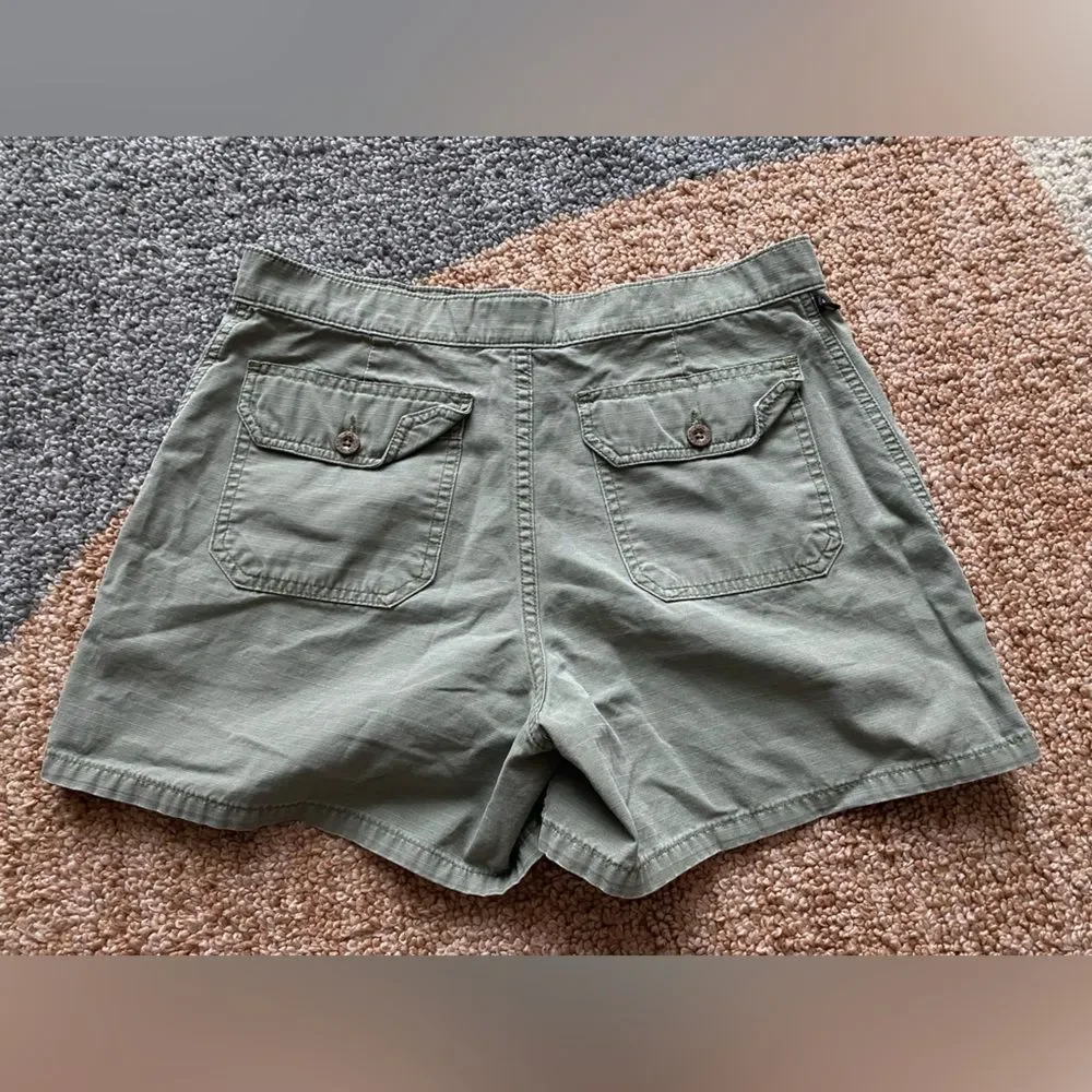 Y2K Polo Jeans Co Ralph Lauren Military Style Army Green Women’s Shorts 6 VTG - Picture 8 of 8